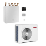 Pompa de caldura monobloc hibrid pentru incalzire si racire Ariston Nimbus M Hybrid Universal 50 NET R32 - 5kW