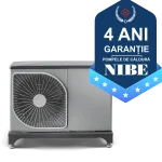 Pompa de caldura NIBE F2040-6 R410A – 6kW Monofazată