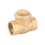 Supapă de Sens cu Clapetă, din Alamă, [FI-FI] 1 1/2”