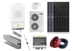 Kit Pompa De Caldura Monobloc Ariston Nimbus Pocket 120 M-T NET R32 + Kit Sistem Fotovoltaic Trifazat 12kw Fara Stocare, Invertor Hibrid Deye 12kw, 27 Panouri Canadian Solar 455W Cu Montaj Inclus