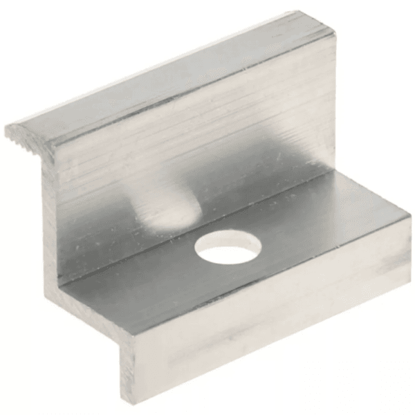 Clemă de capăt pentru fixare panouri solare fotovoltaice