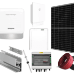 Kit Sistem Fotovoltaic Trifazat 8kw Cu Stocare, Cu Invertor Sigen Hybrid 8.0 TP2, 18 Panouri Canadian Solar 455W, Baterie LiFePo4 SigenStor BAT 10