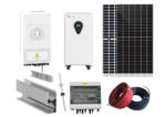 Kit Sistem Fotovoltaic Monofazat 8kw Cu Stocare, Invertor Hibrid Deye, 18 Panouri Fotovoltaice, Baterie LiFePo4 Felicity 16Kw