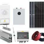 Kit Sistem Fotovoltaic Trifazat 15kw Cu Stocare, Invertor Hibrid Deye, 32 Panouri Fotovoltaice, Baterie LiFePo4 Deye 16kw